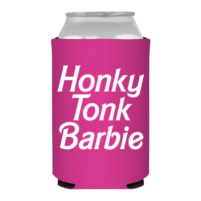 Honkey Tonk Barbie Country Cheeky Full Color Can Cooler  Sip Hip Hooray  Paper Skyscraper Gift Shop Charlotte
