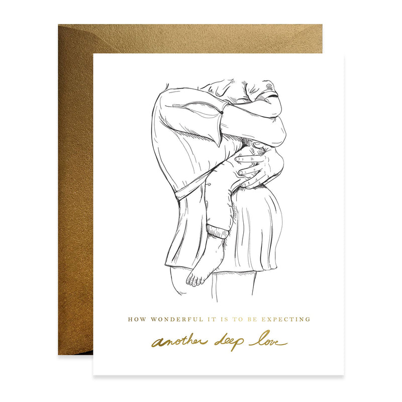 Another Deep Love | New Baby Card Cards Good Juju Ink  Paper Skyscraper Gift Shop Charlotte
