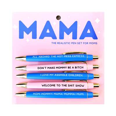 MAMA Pen Set (mothers day, gift)  FUN CLUB  Paper Skyscraper Gift Shop Charlotte