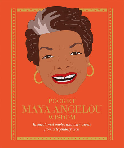 Pocket Maya Angelou Wisdom BOOK Chronicle  Paper Skyscraper Gift Shop Charlotte