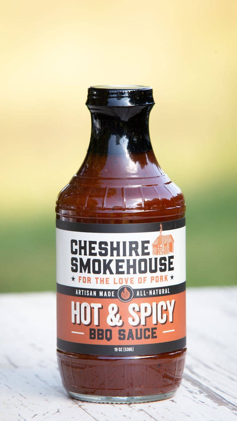 Hot & Spicy BBQ Sauce  Cheshire Pork  Paper Skyscraper Gift Shop Charlotte