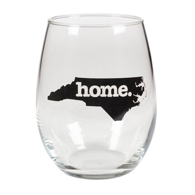 Stemless Wine Glass | Black Home Glassware Launch Pad Gifts  Paper Skyscraper Gift Shop Charlotte
