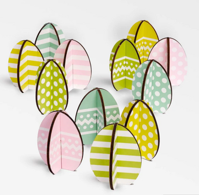 Easterly Eggs | Set of 12 Easter Design Ideas  Paper Skyscraper Gift Shop Charlotte
