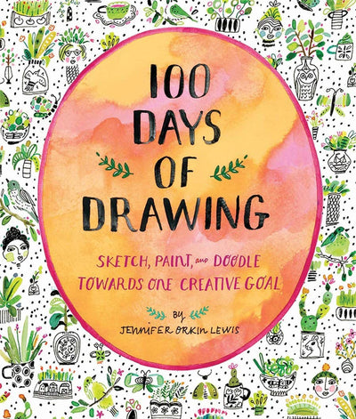 100 Days of Drawing BOOK Abrams  Paper Skyscraper Gift Shop Charlotte