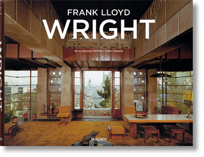 Frank Lloyd Wright by Bruce Brooks Pfeiffer | Hardcover BOOK Taschen  Paper Skyscraper Gift Shop Charlotte