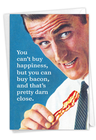 Buy Bacon | Birthday Card Cards NobleWorks  Paper Skyscraper Gift Shop Charlotte