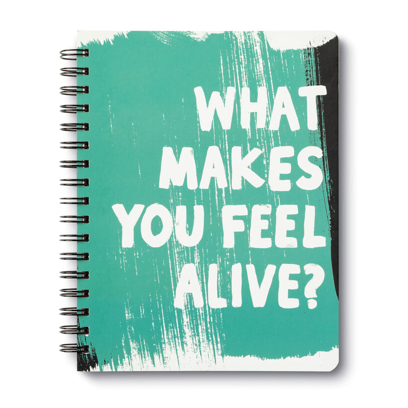 Notebook | Wire-O What Make You Feel Alive