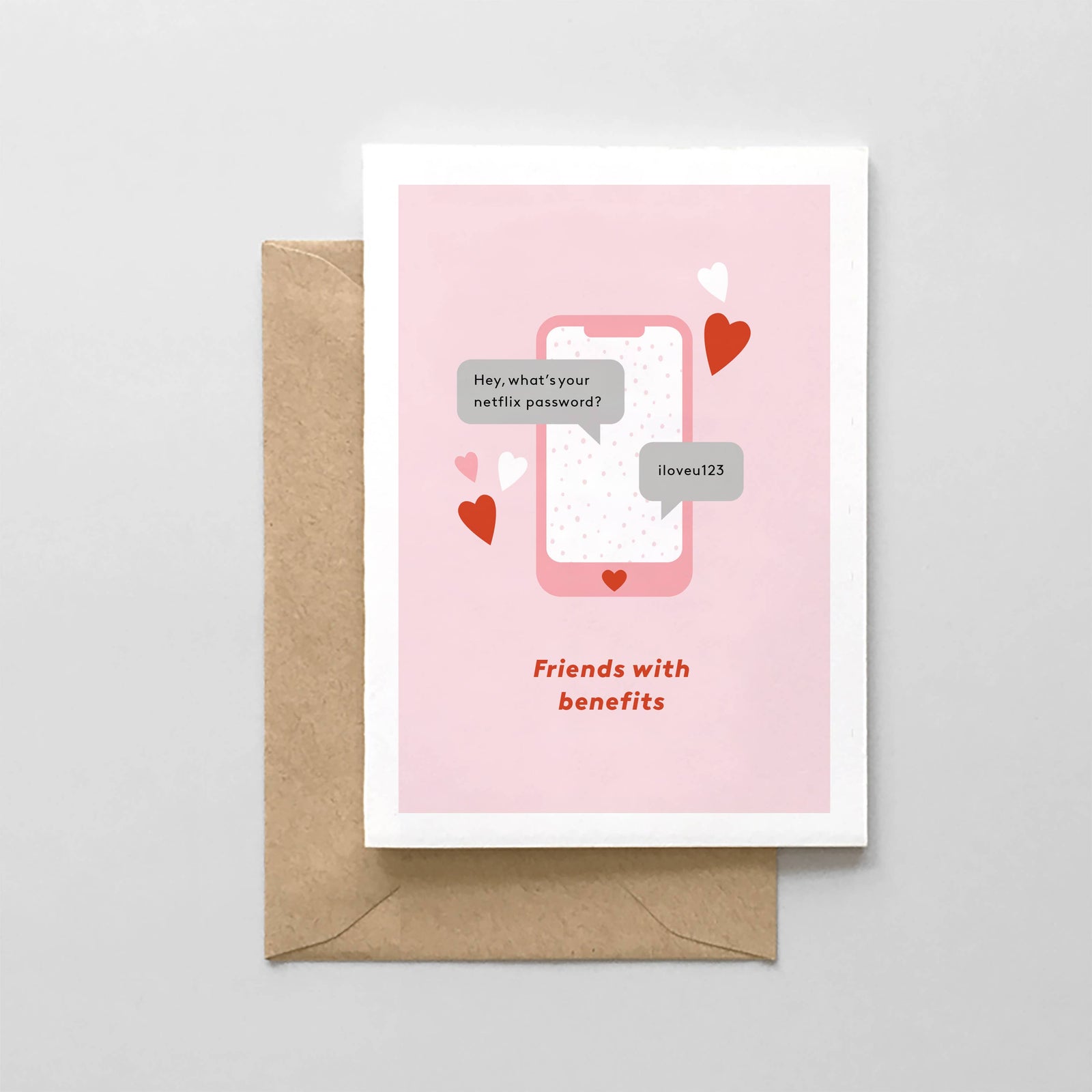 Friends with "Benefits" Cards Spaghetti & Meatballs  Paper Skyscraper Gift Shop Charlotte