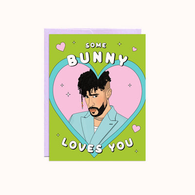 Some Bunny Loves You | Valentine's Day Cards Party Mountain Paper co.  Paper Skyscraper Gift Shop Charlotte