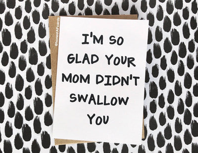 Mom Swallow Cards Honest AF Cards  Paper Skyscraper Gift Shop Charlotte