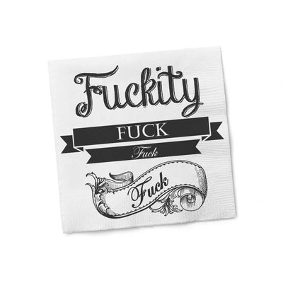 Check out our Napkin Beverage Fuckity now at PaperSkyscraper.com