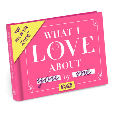 Knock Knock - What I Love About You - Great gifts from PaperSkyscraper.com