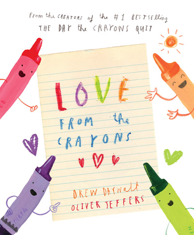 Love from the Crayons BOOK Penguin Random House  Paper Skyscraper Gift Shop Charlotte
