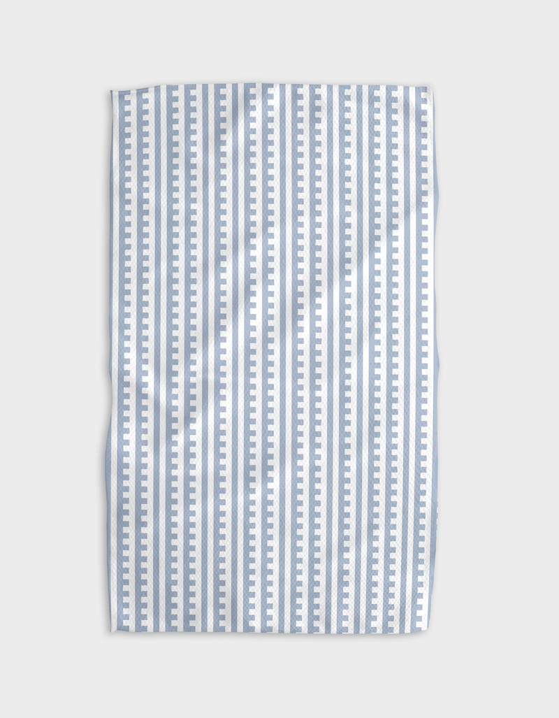 Fresh Linen Tea Towel Tea Towel Geometry  Paper Skyscraper Gift Shop Charlotte