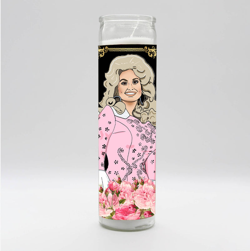 Dolly Illustration Candle