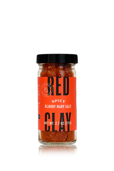 Spicy Bloody Mary Salt  Red Clay Hot Sauce  Paper Skyscraper Gift Shop Charlotte