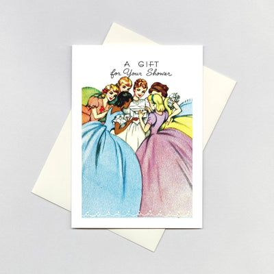 Bridal Shower Girls - Wedding Card