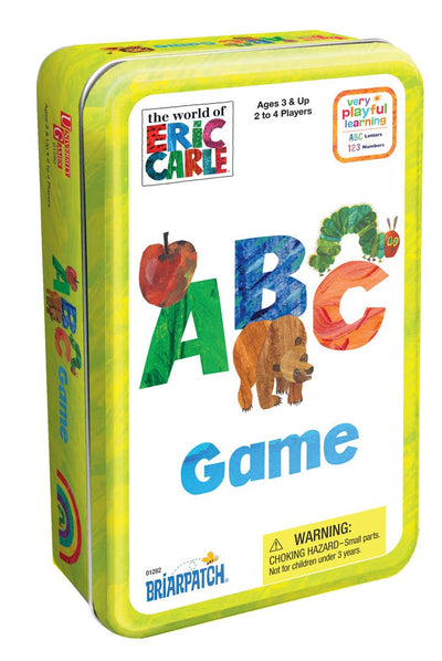 Eric Carle ABC Game Tin Kids Games University Games  Paper Skyscraper Gift Shop Charlotte