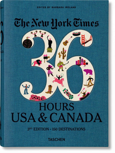 NYT 36 Hours USA & Canada 3rd Ed. BOOK Taschen  Paper Skyscraper Gift Shop Charlotte