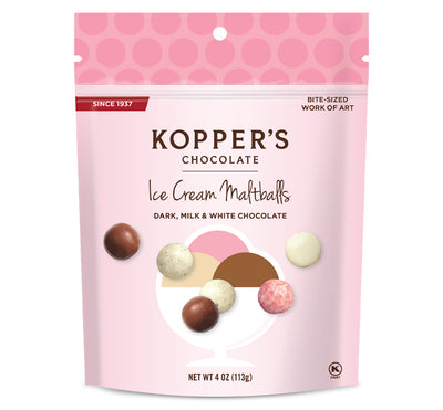 Kopper's Ice Cream Maltballs Confectionery Redstone Foods  Paper Skyscraper Gift Shop Charlotte