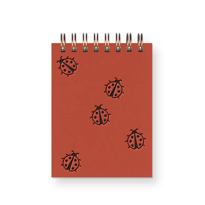 Ladybug Mini Jotter Notebook Notebooks Ruff House Print Shop  Paper Skyscraper Gift Shop Charlotte