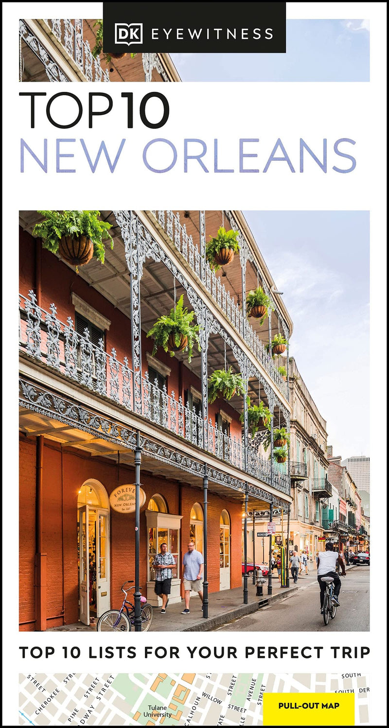DK Eyewitness Top 10 New Orleans (Pocket Travel Guide) | Paperback