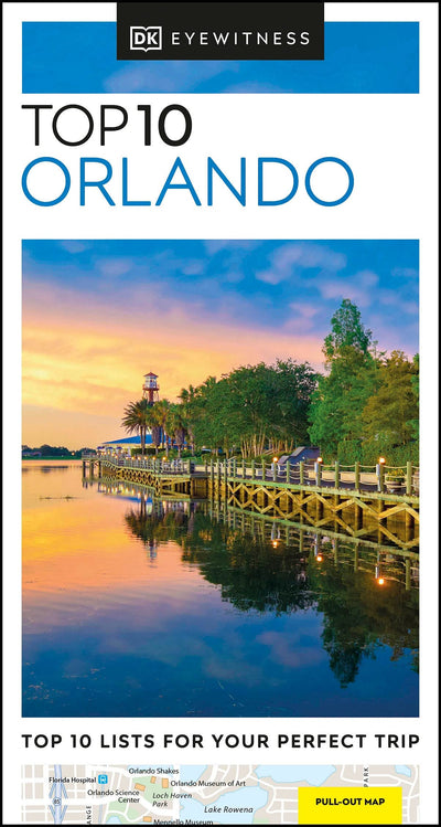 DK Eyewitness Top 10 Orlando (Pocket Travel Guide) | Paperback BOOK Penguin Random House  Paper Skyscraper Gift Shop Charlotte