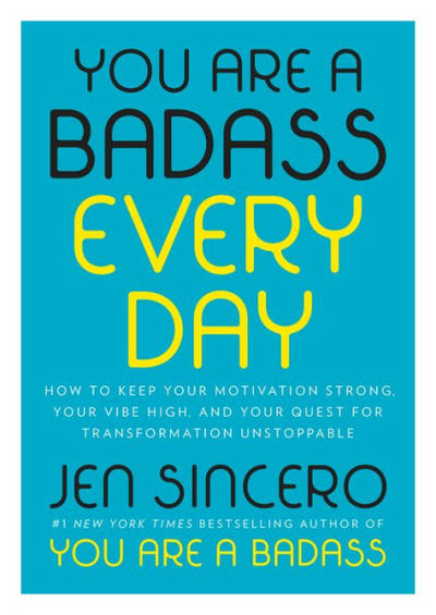 You Are a Badass Every Day by Jen Sincero | Hardcover BOOK Penguin Random House  Paper Skyscraper Gift Shop Charlotte