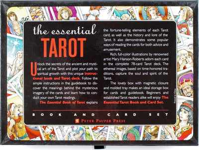 The Essential Tarot Book And Card Set Organizers Peter Pauper Press, Inc.  Paper Skyscraper Gift Shop Charlotte