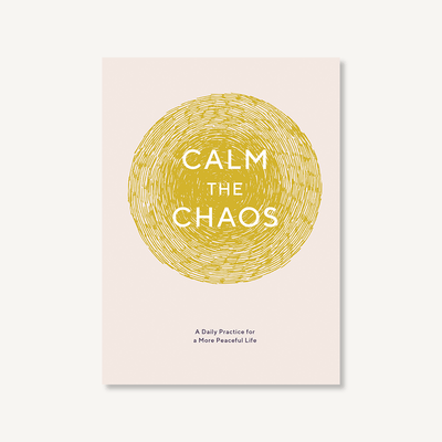 Calm the Chaos Journal BOOK Chronicle  Paper Skyscraper Gift Shop Charlotte
