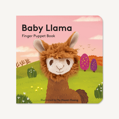 Baby Llama Finger Puppet Book BOOK Chronicle  Paper Skyscraper Gift Shop Charlotte