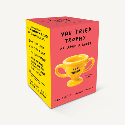 You Tried Trophy: (Ceramic Prize Cup for Trying, Funny and Snarky Award to Acknowledge Work and Effort) BOOK Chronicle  Paper Skyscraper Gift Shop Charlotte