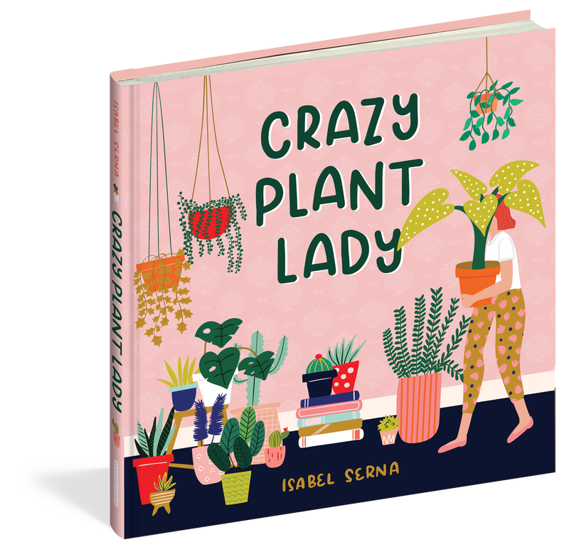Crazy Plant Lady by Isabel Serna | Hardcover BOOK Hachette  Paper Skyscraper Gift Shop Charlotte