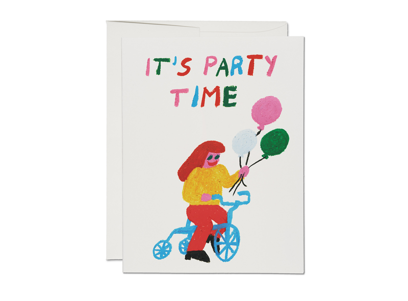 Party Time Tricycle | Birthday Card