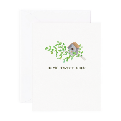 Home Tweet Home | New Home Card Cards Amy Zhang  Paper Skyscraper Gift Shop Charlotte