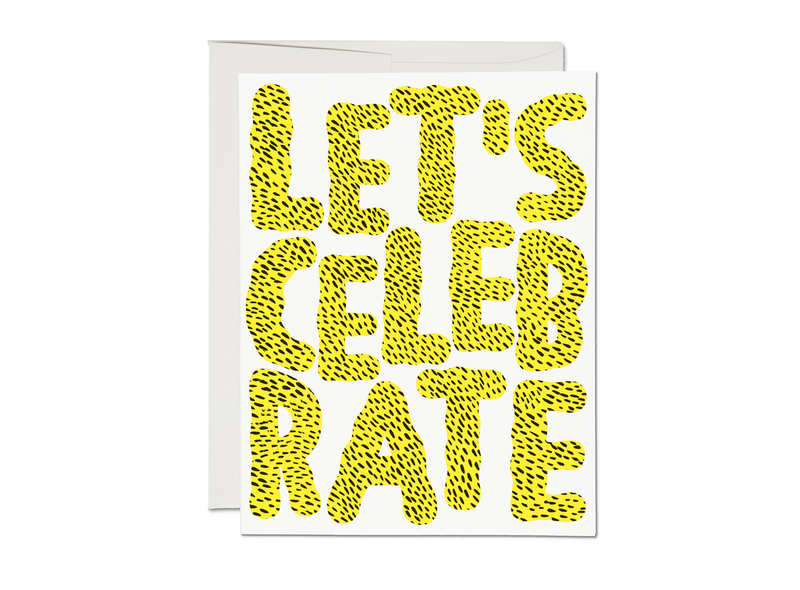 Celebrate Typography | Anything Card