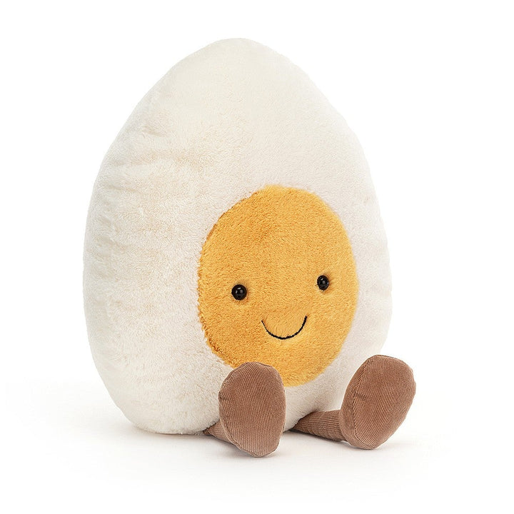 Amuseables Boiled Egg | Small | Happy Stuffed Animals Jellycat Paper Skyscraper Gift Shop Charlotte