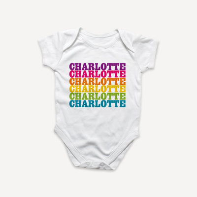 Buy your Onesie Charlotte Supergraphic Small at PaperSkyscraper.com