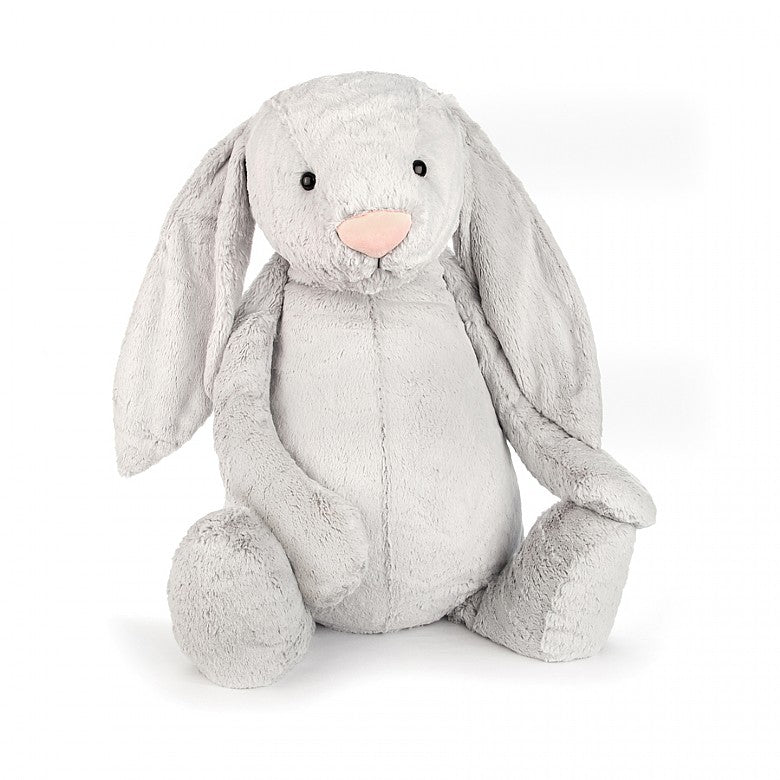 Bashful Grey Bunny Large Stuffed Animals Jellycat  Paper Skyscraper Gift Shop Charlotte