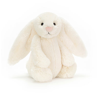 Bashful Cream Bunny | Medium Stuffed Animals Jellycat  Paper Skyscraper Gift Shop Charlotte