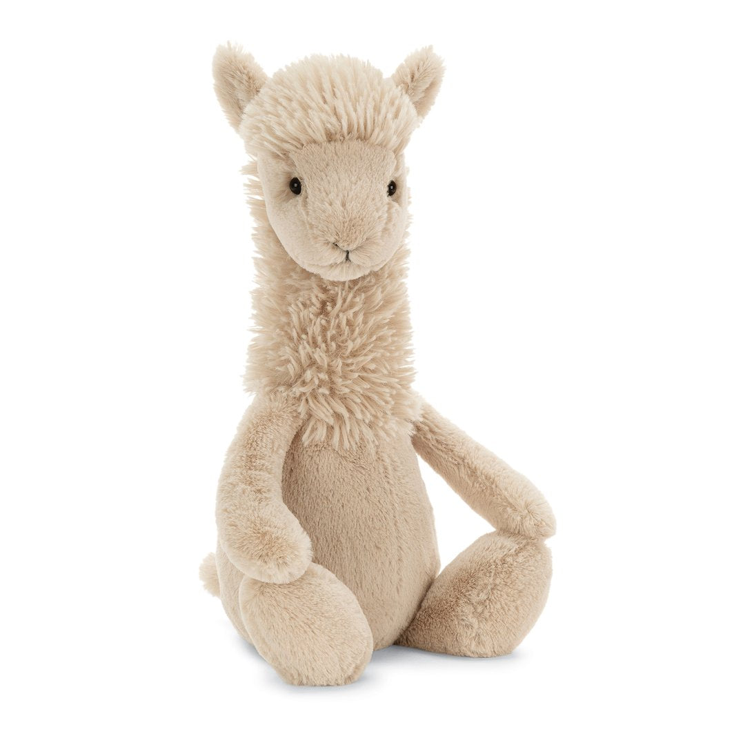 Bashful Llama Stuffed Animals Jellycat  Paper Skyscraper Gift Shop Charlotte