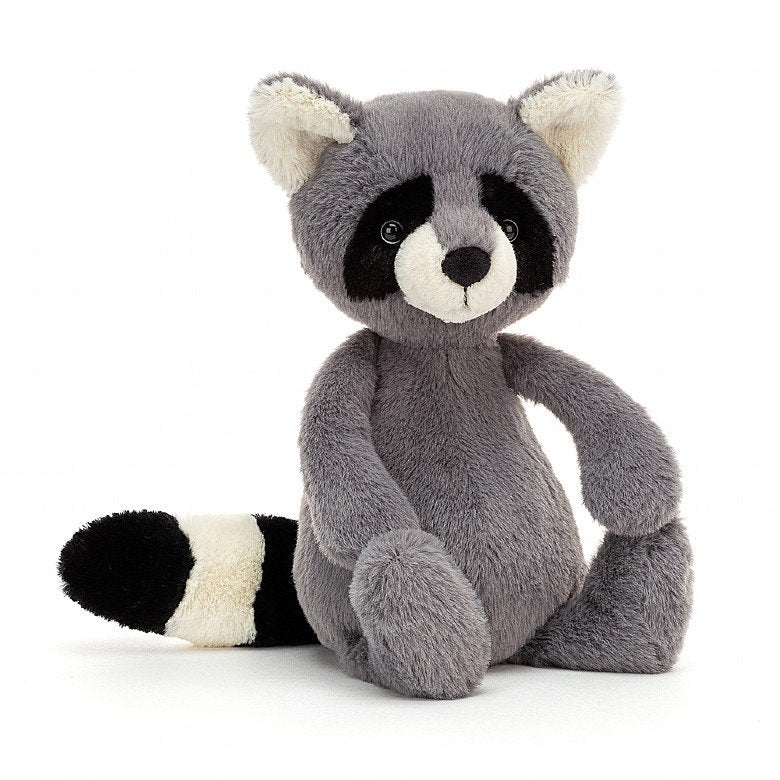 Bashful Raccoon - Small 7" Stuffed Animals Jellycat  Paper Skyscraper Gift Shop Charlotte