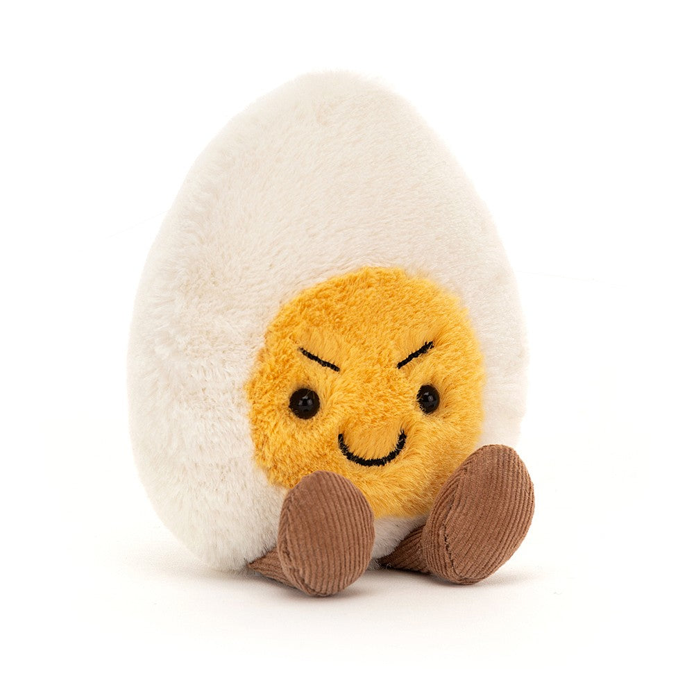 Amuseable Boiled Egg | Small | Cheeky Stuffed Animals Jellycat  Paper Skyscraper Gift Shop Charlotte
