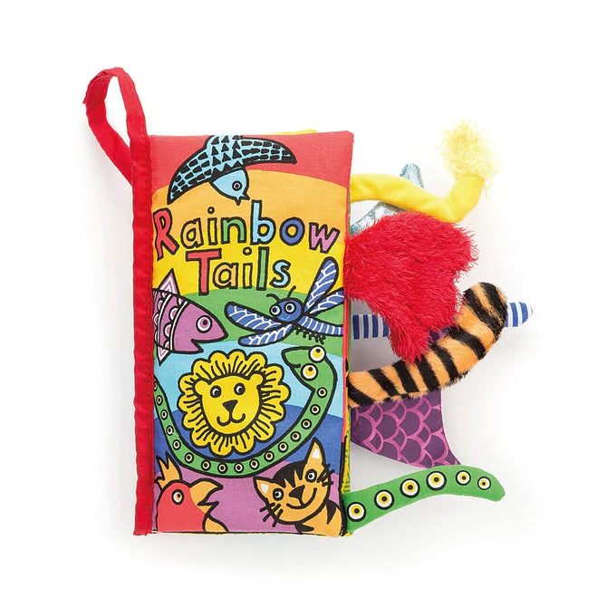 Rainbow Tails Book Stuffed Animals Jellycat  Paper Skyscraper Gift Shop Charlotte