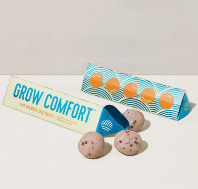 Bright Side Seed Balls | Grow Comfort Garden Modern Sprout  Paper Skyscraper Gift Shop Charlotte