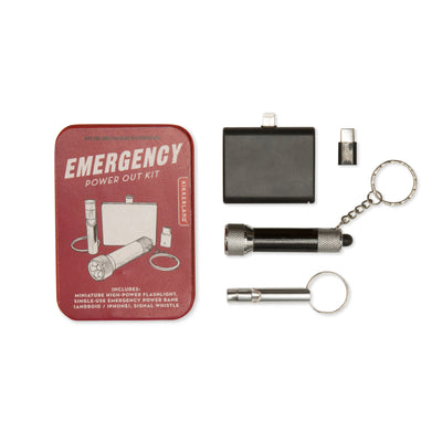 Emergency Power Out Kit Gadgets & Tech Kikkerland  Paper Skyscraper Gift Shop Charlotte
