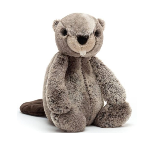 Bashful Beaver | Medium  Jellycat  Paper Skyscraper Gift Shop Charlotte