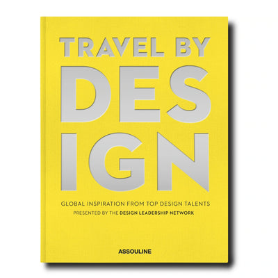 Travel by Design by Assouline | Hardcover BOOK Assouline  Paper Skyscraper Gift Shop Charlotte