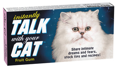 Talk with Your Cat Gum Confectionery Blue Q  Paper Skyscraper Gift Shop Charlotte
