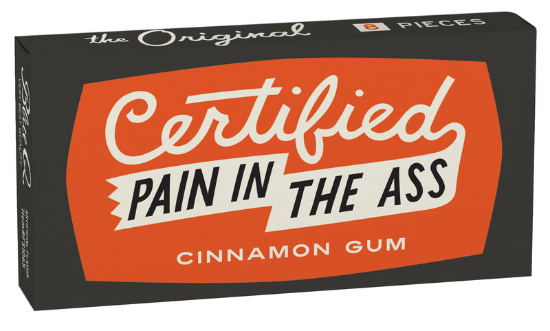 Gum - Certified Pain Food Blue Q  Paper Skyscraper Gift Shop Charlotte